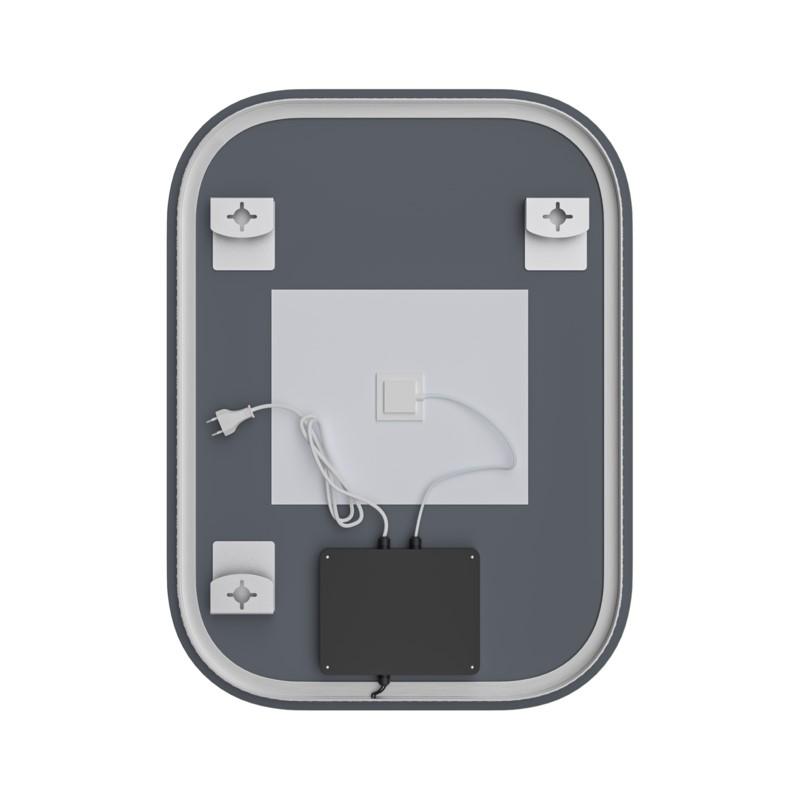  Дзеркала з підсвічуванням MIXXUS Premium DIVERSE MR15-90x70-REVERSE Дзеркало (LED Touch, Anti-fog, димер (3-6,5kK)) (MP6639)