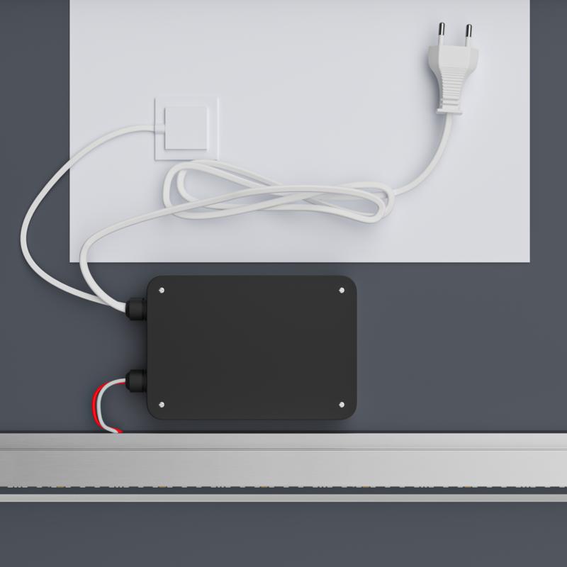 Зеркала с подсветкой MIXXUS Premium CUBIC MR14-80x60-REVERSE Дзеркало (LED Touch, Anti-fog, димер) (MP6648)