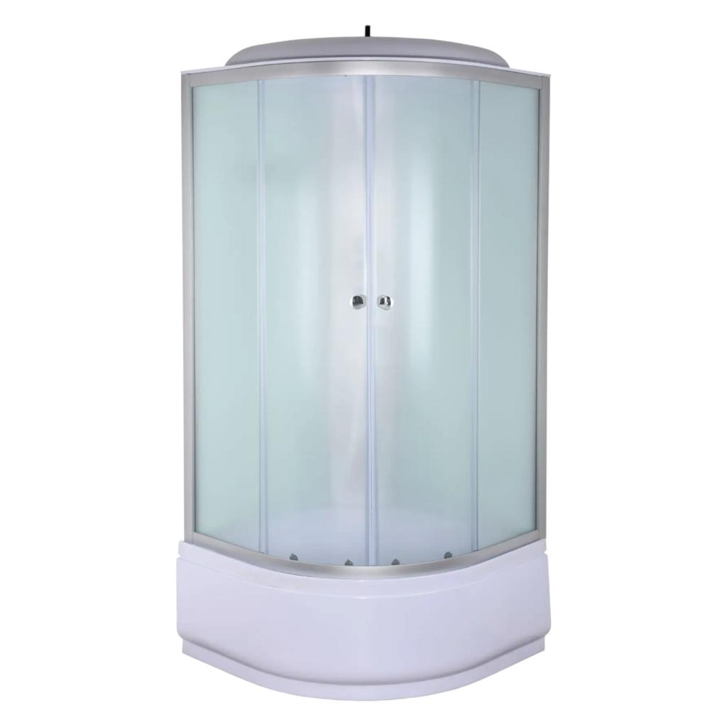 Душові бокси MIXXUS STRONG SBH01-90x90x215-FB SATIN Душовий бокс з гідромасажем 90*90мм. (високий піддон) (MI6888)