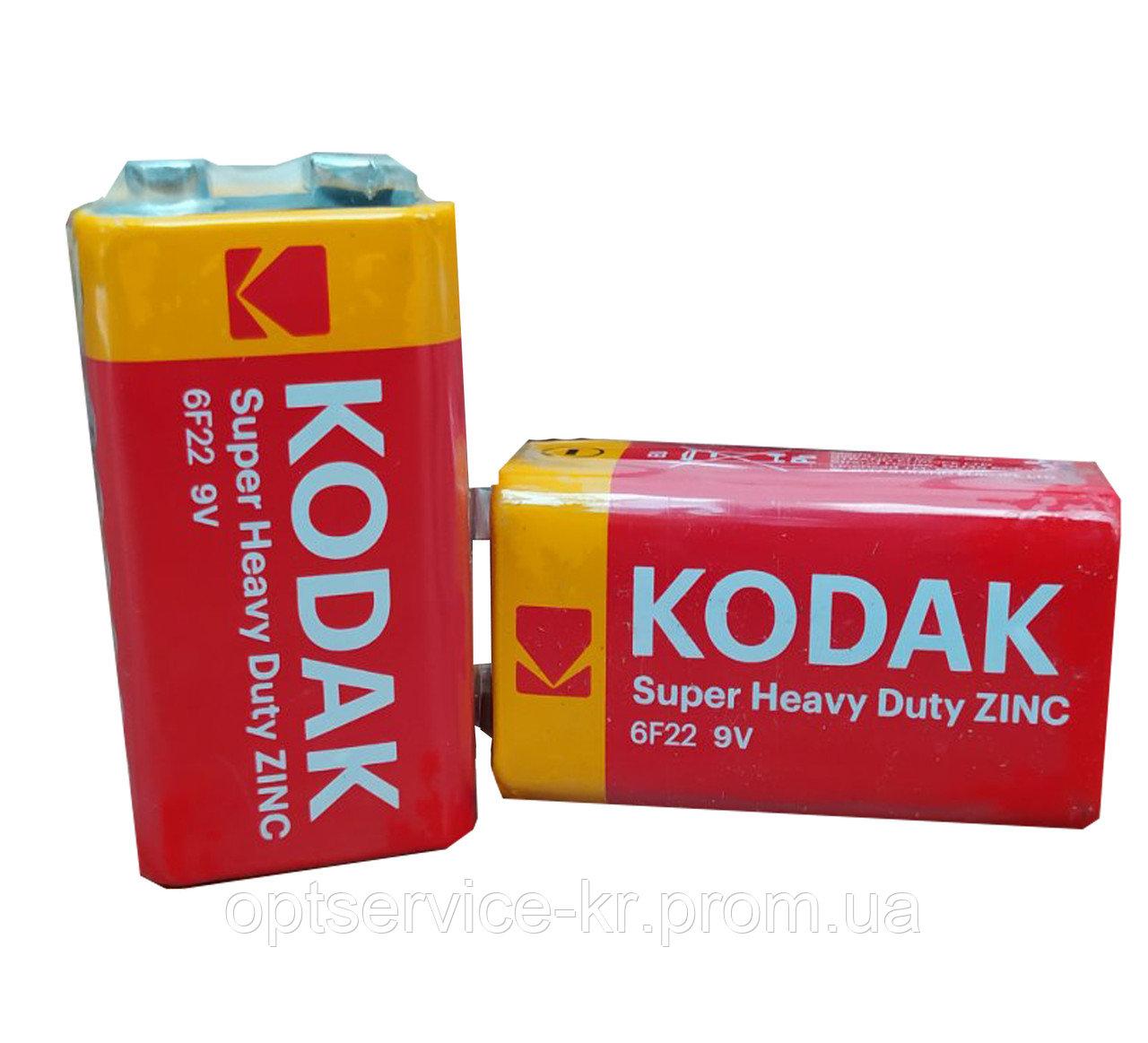 Батарейки KODAK Крона 6F22/9V