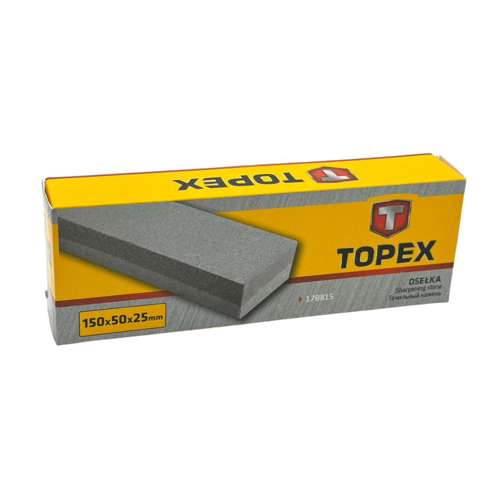 Камені шліфувальні, точильні TOPEX Точильний камінь 150*50*25мм. K100/K200 17B815