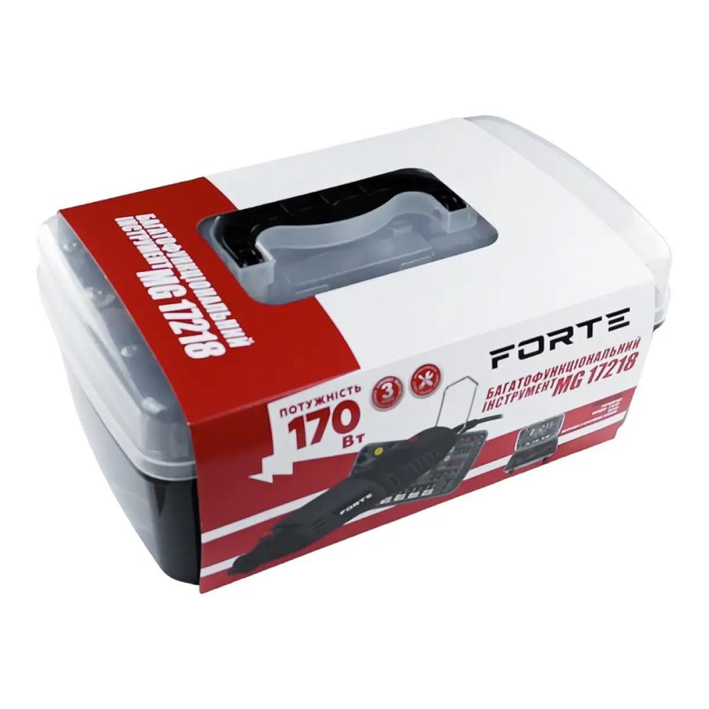 Дрилі-гравери FORTE MG17218 Гравер електричний 170W 8000-35000 об/хв, цанга 3,2мм., 218 насадок