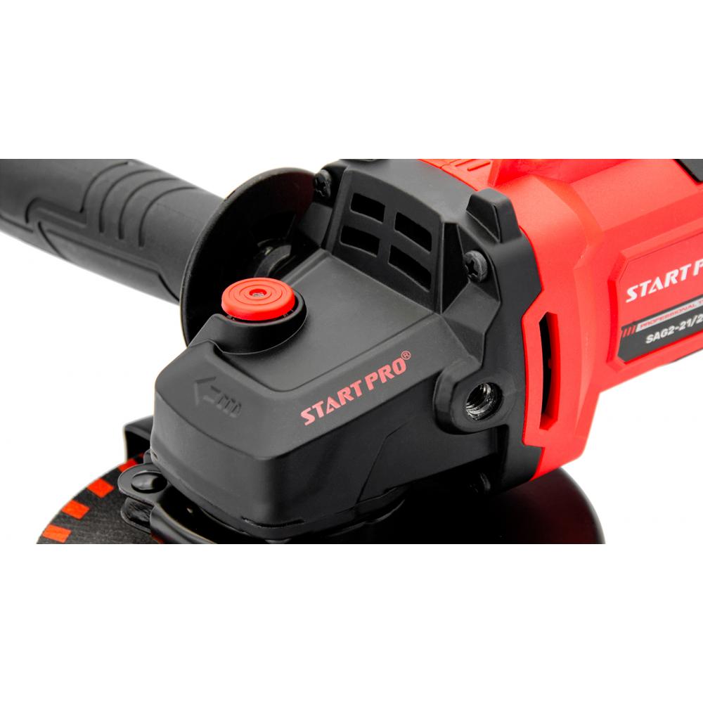 УШМ (аккумуляторные) START PRO УШМ аккумулятор. 5A/h 21V SAG2-21/2B BRUSHLESS
