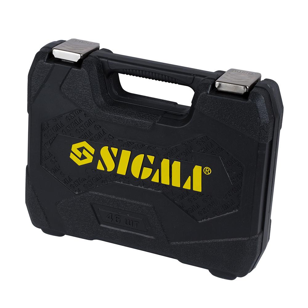 Наборы инструментов SIGMA Набір інструментів 1/4 , 46 од., Cr-V 6003511