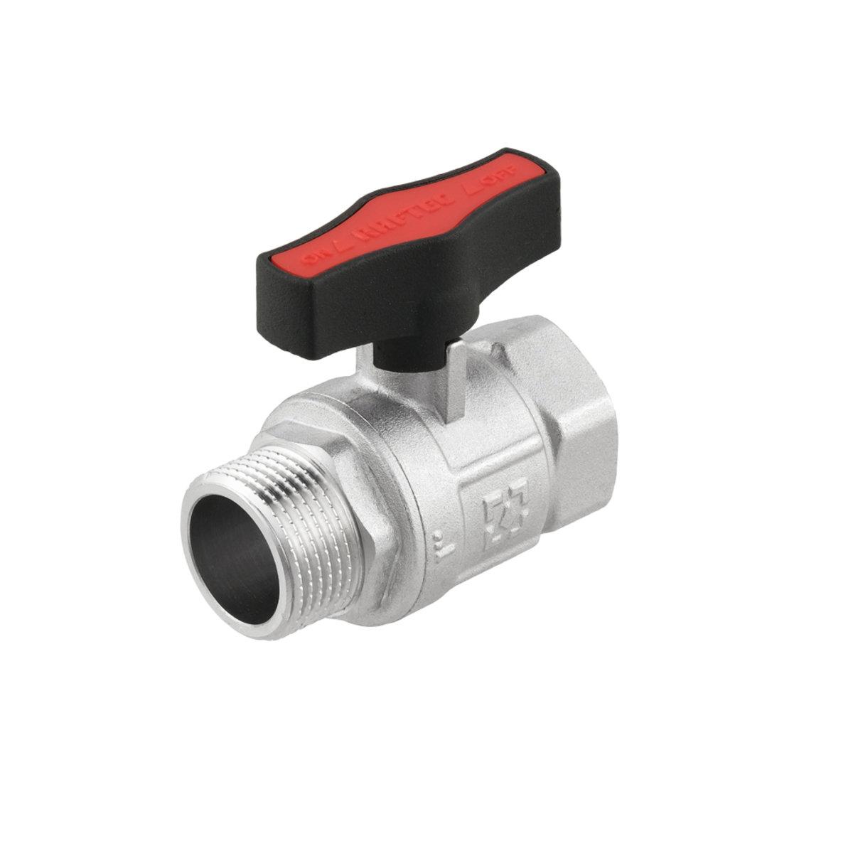 Краны серии Gold Raftec GOLD Кран шаровый DN25 PN50 (1) В/С черная бабочка GRDV03
