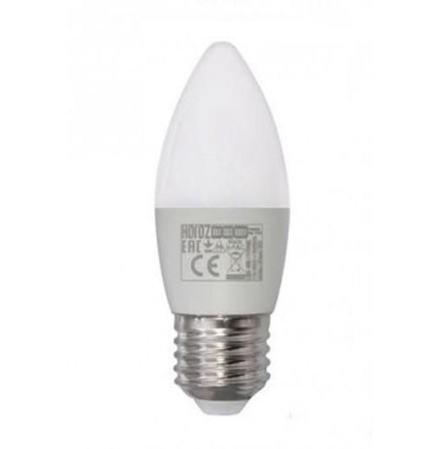 LED-Лампи HOROZ LED-Лампа свеча 6W E27 6400k Ultra-6