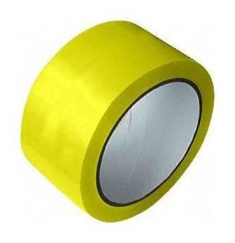 Клейкі стрічки (скотч) Скотч кольоровий ЖОВТИЙ 45мм*100м.