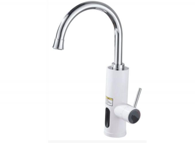 Проточные водонагриватели WEZER Водонагреватель проточный SDR-C06TP для кухни выс.гусак гайка (с датчиком темп.)