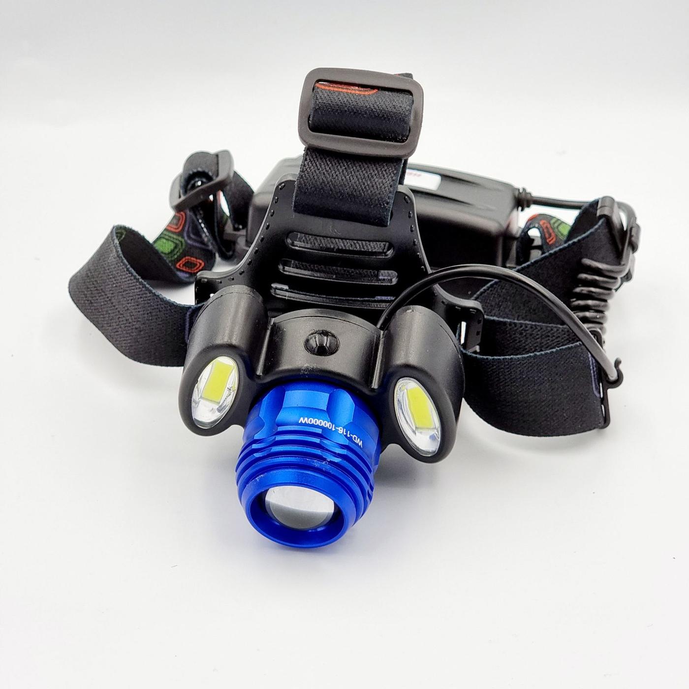 Фонари налобные POLICE Фонарь налобный BL-2117-T6+2COB-USB
