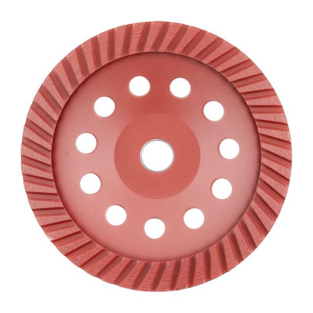 Фрезы алмазные торцевые INTERTOOL Фреза торцевая шлифовальная алмазная Turbo 180x22,2 мм CT-6280