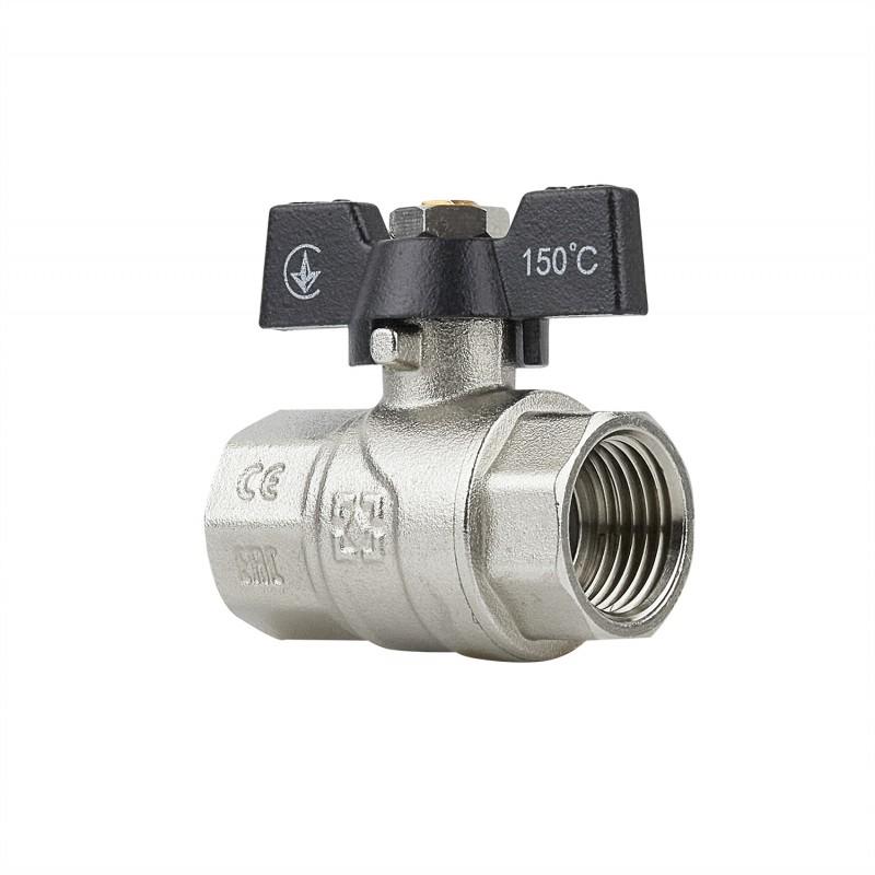 Краны серии Black Raftec BLACK Кран шаровый DN20 (3/4) вв черная бабочка DRB2