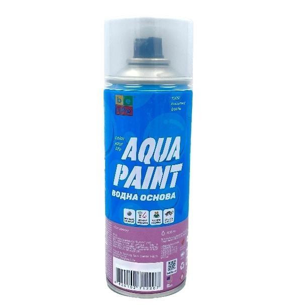 Краска аэрозольная BeLife Aqua Paint Краска аэрозольная универсальная (ЛИМОН) 400 мл. A25