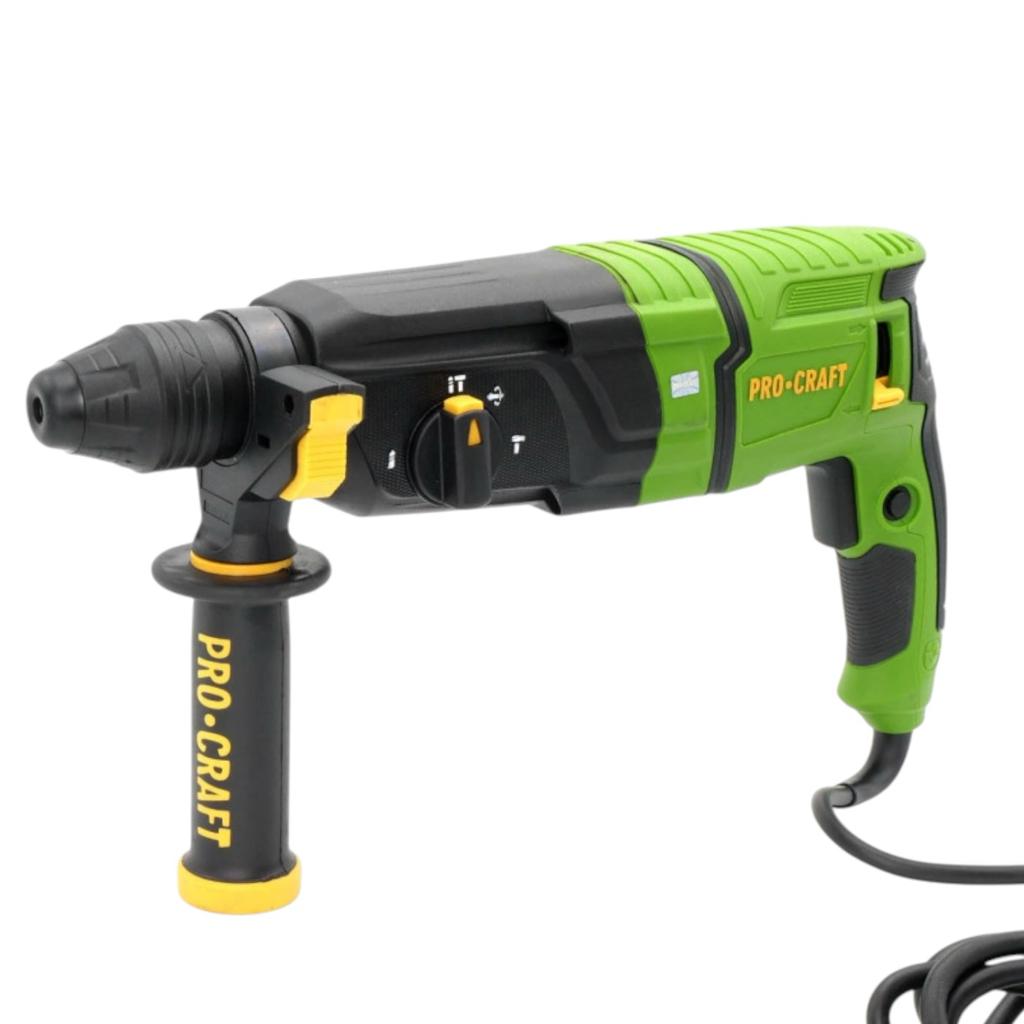 Перфоратори (електричні) PROCRAFT Перфоратор прямий 3,2Дж. 900Вт. SDS PLUS BH1100