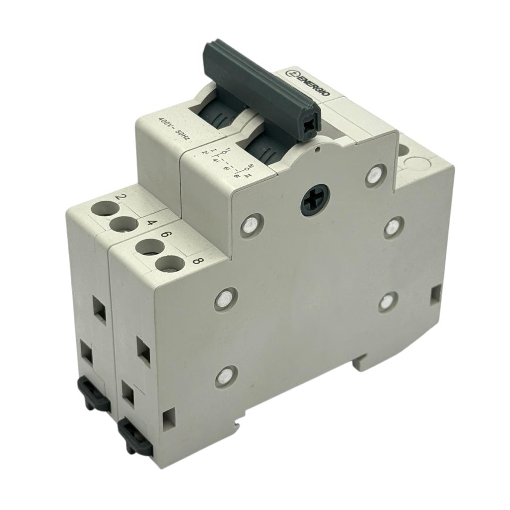 Переключатели I-0-II ENERGIO Перемикач I-0-II 2P 40A SP-N240