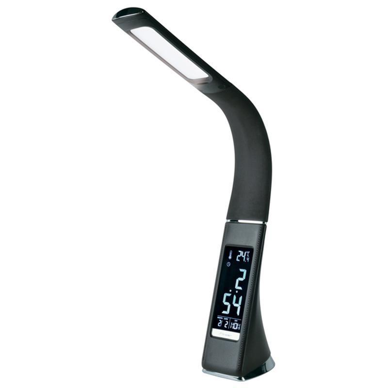 Настільні LED-лампи RightHausen Настільна LED-лампа 6W 5000K 480Lm (ЧОРНА) HN-245122
