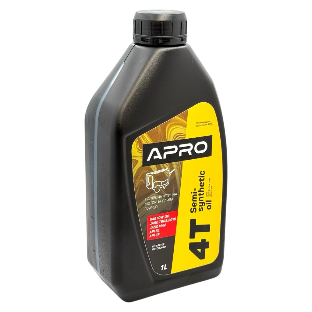 Масло APRO Масло моторное 4T 10W-30 (1л.) 942002
