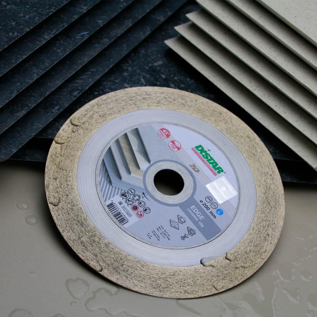 Диски алмазні DISTAR 1A1R EDGE Диск алмазний 200x1,4/1/1,6x25x25,4мм. 11120421015