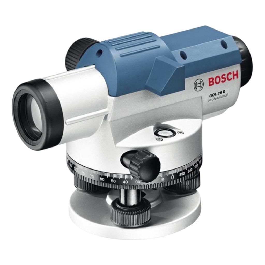 Нивелиры оптические BOSCH Оптичний нівелір Bosch GOL 26 D + штатив BT 160 + лінійка GR 500 (0601068002)