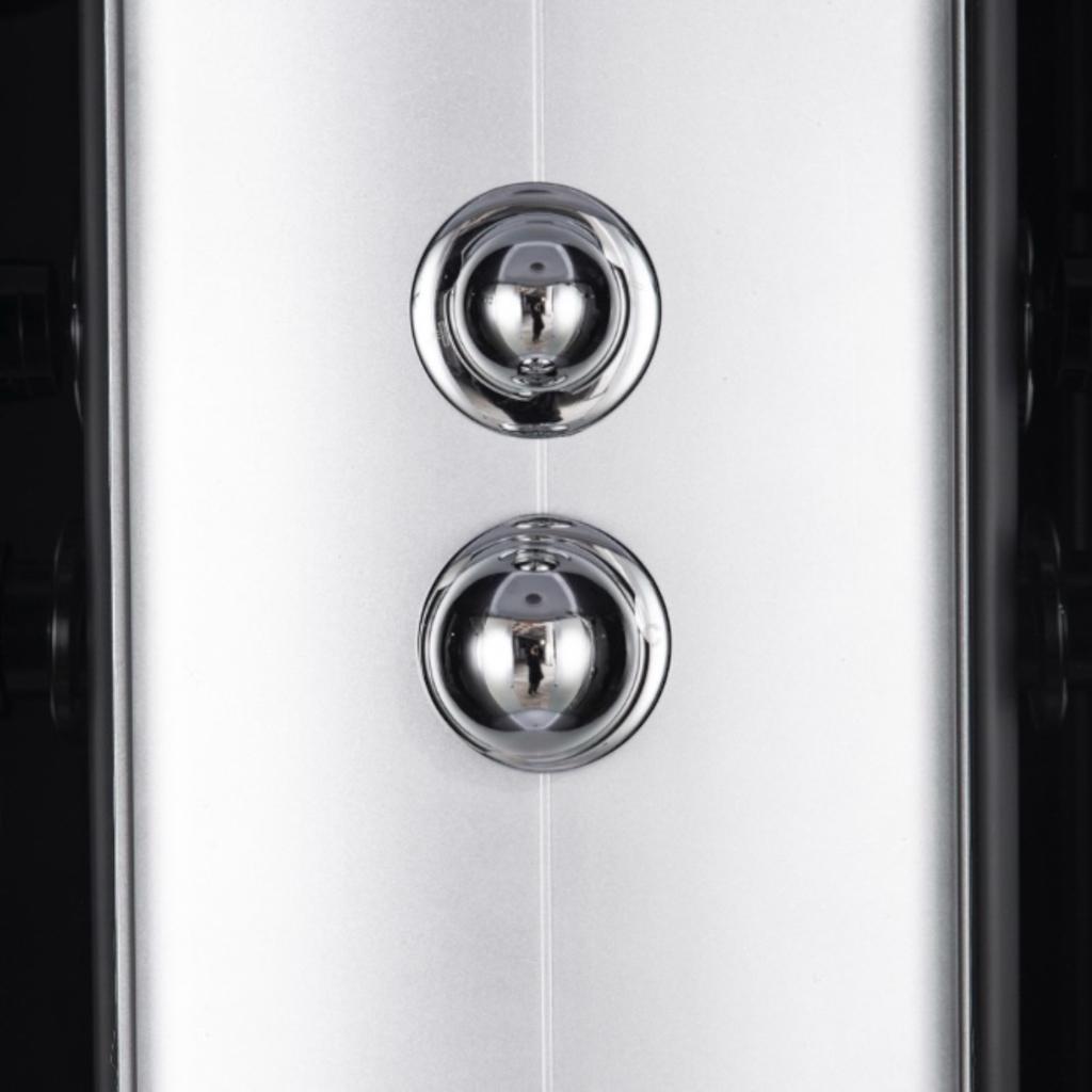 Душові бокси MIXXUS STRONG SBH01-90x90x215-FB SATIN Душовий бокс з гідромасажем 90*90мм. (високий піддон) (MI6888)