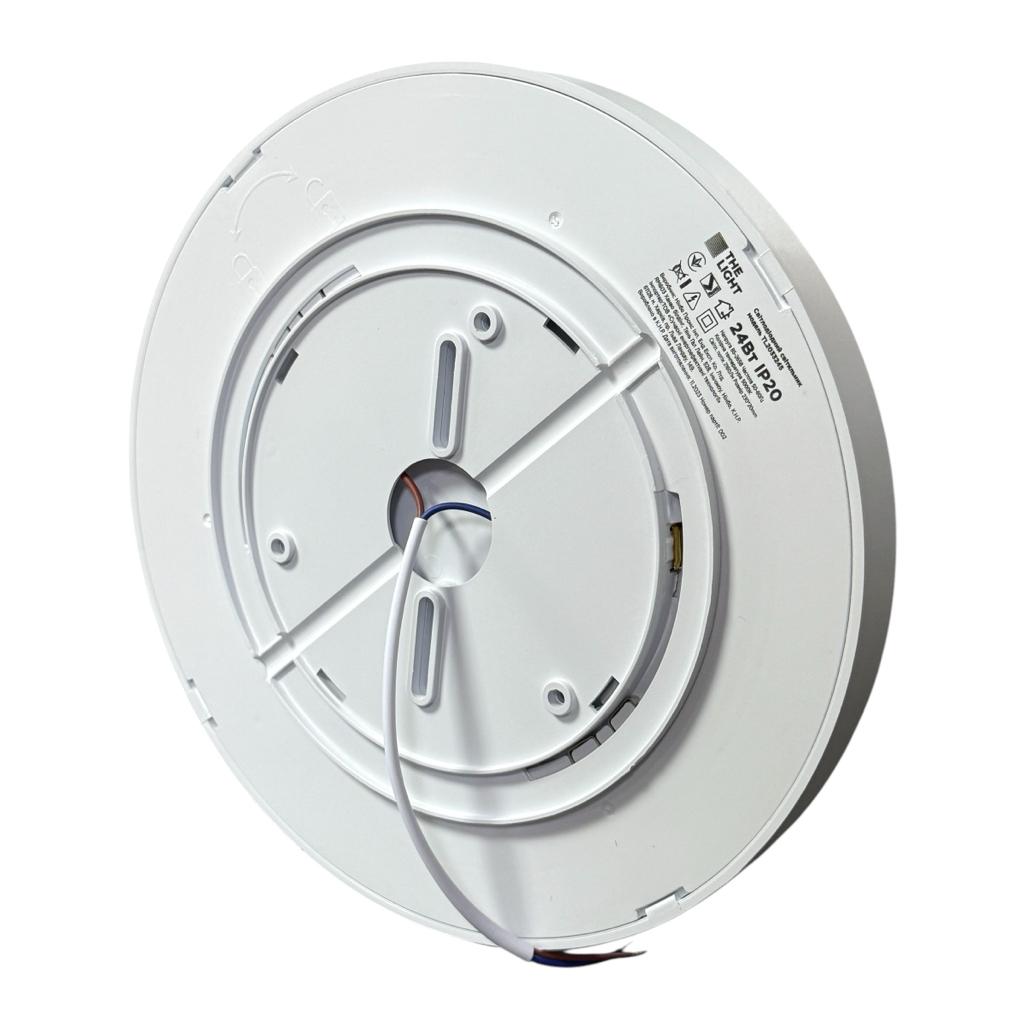 LED-Світильники (накладні) The Light LED-Светильник накладний 24W 5000K 2160Lm (коло) БІЛИЙ TL2033245