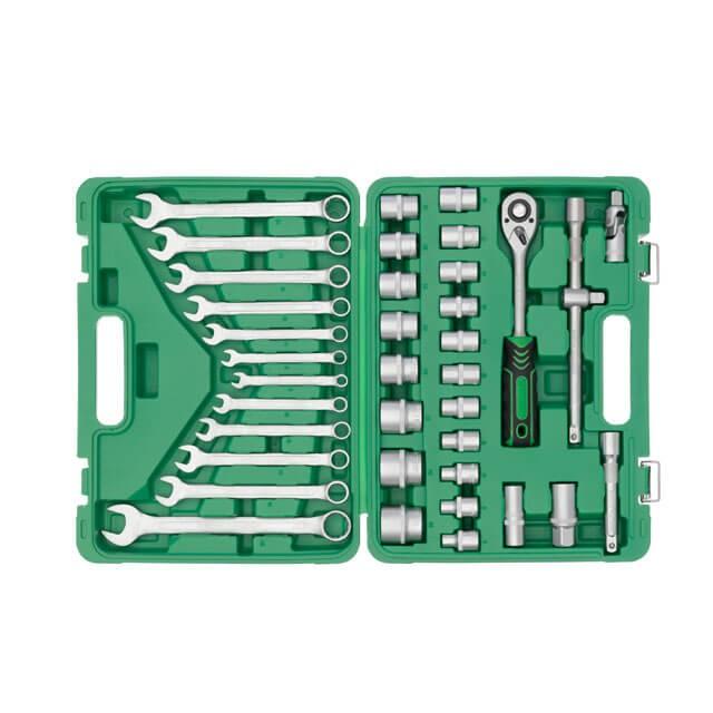 Наборы инструментов INTERTOOL Набор инструментов 1/2  (38ед.) ET-6038SP