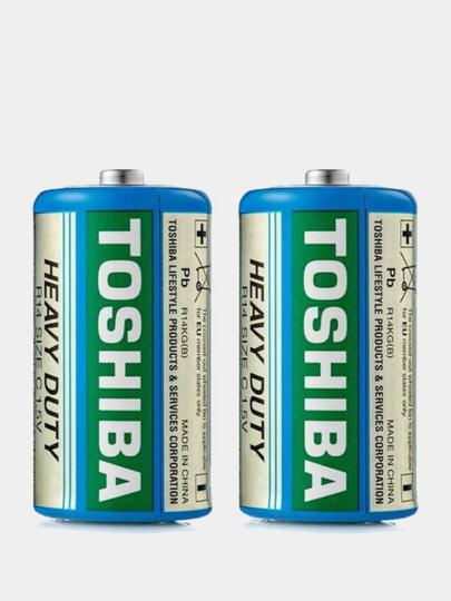 Батарейки TOSHIBA C/R14 1,5V