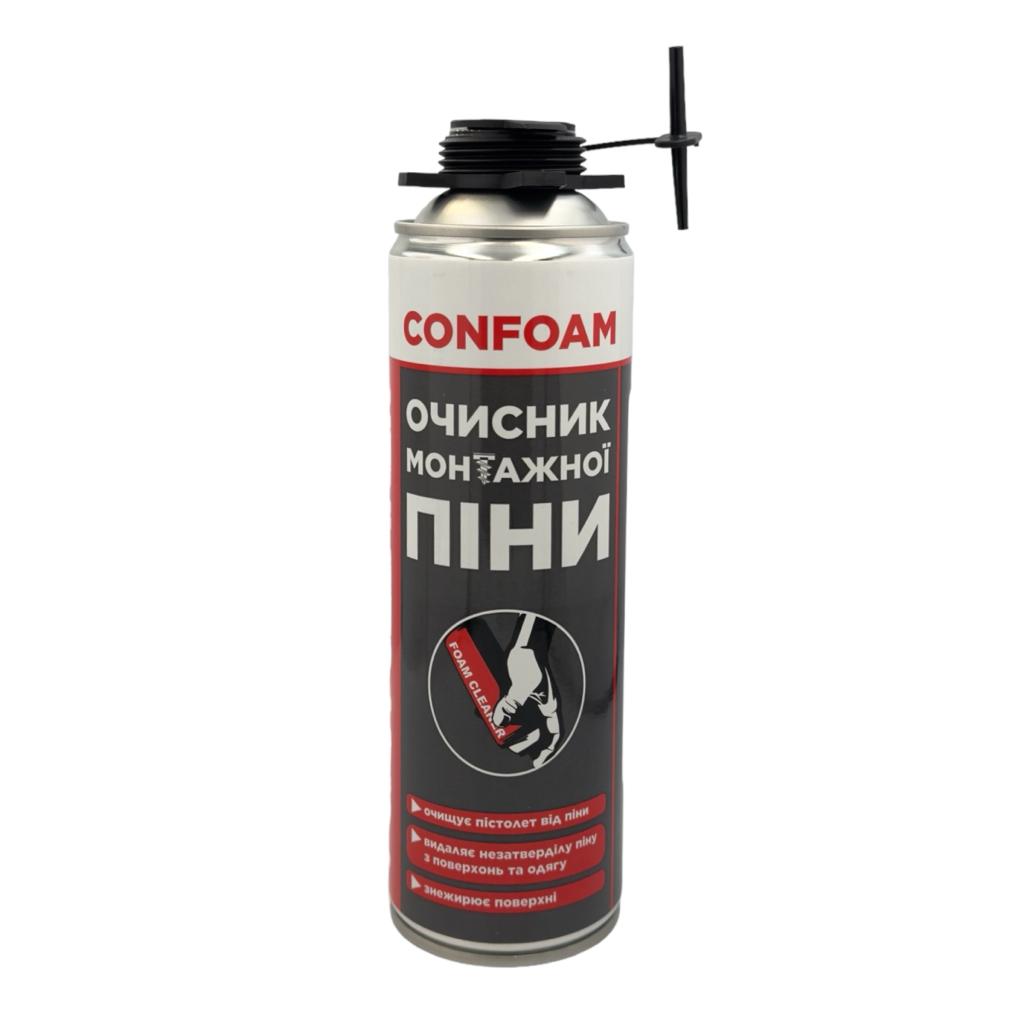 Пена монтажная CONFOAM Очиститель монтажной пены 500 мл.