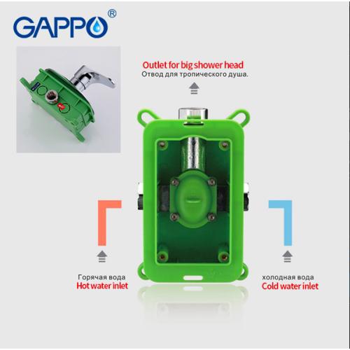Змішувачі для душа GAPPO G7101 Змішувач для душу вбудований