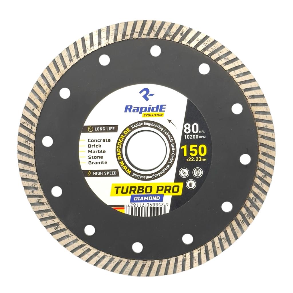 Диски алмазні RAPIDE TURBO PRO Диск алмазний Ø150*22,2мм. R1182 RAHФ-00002189