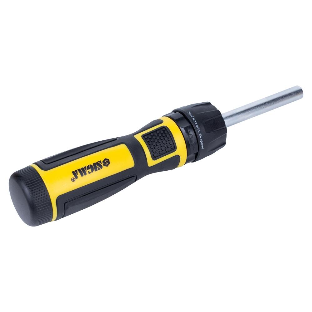 Отвёртки SIGMA Викрутка з реверсом високошвидкісна + біти 12шт CrV Mega 4009821