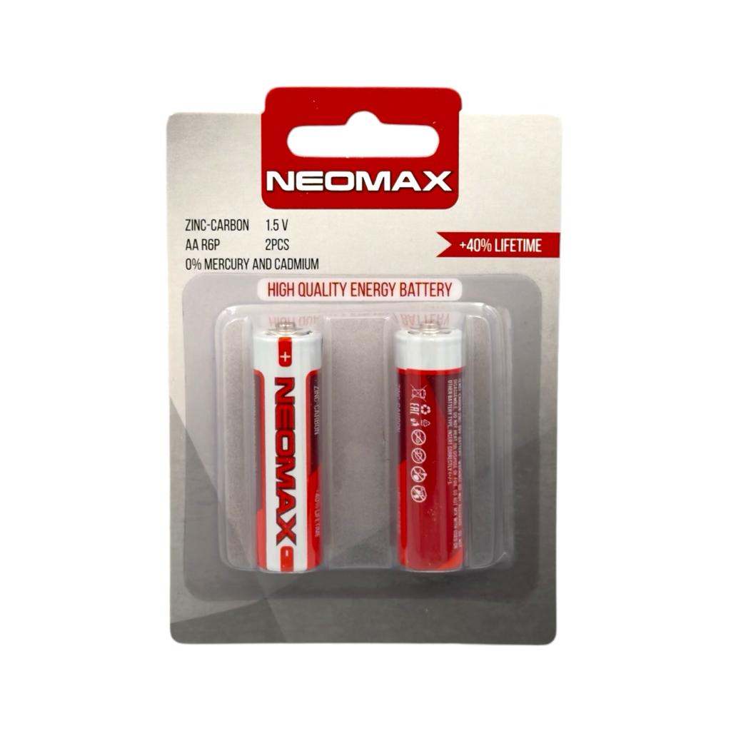 Батарейки NEOMAX AA/R6 1,5V (уп./2шт.) NXBC2A-2B