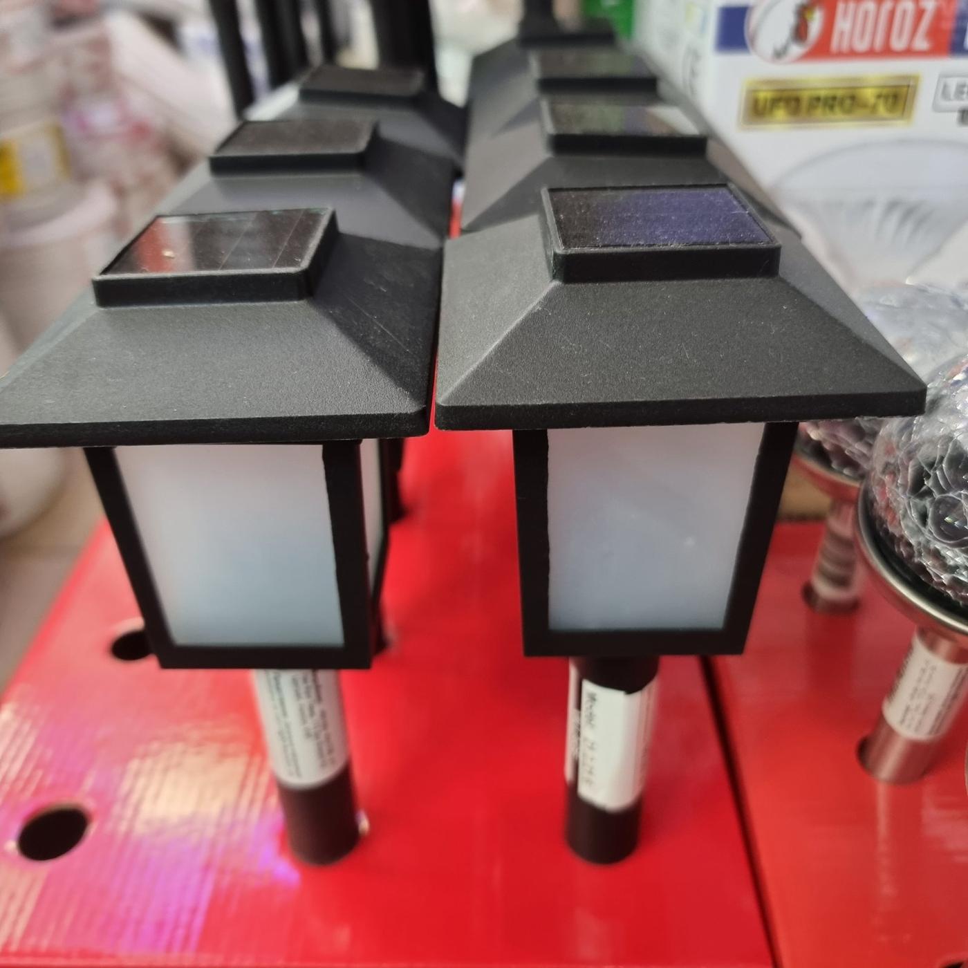 Садові світильники RightHausen Світильник садовий SOLAR Village orange fire LED HN-212216