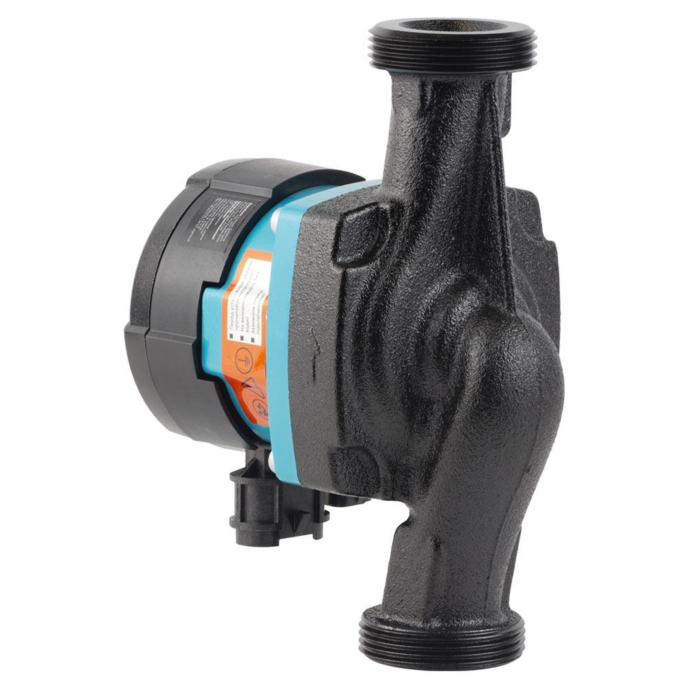 ЦИРКУЛЯЦІЙНІ НАСОСИ AQUATICA GPA25-4/180 III Насос циркуляційний енергозберігаючий 5-25Вт Hmax 4м Qmax 47л/хв Ø1½ 180мм + гайки Ø1 774043