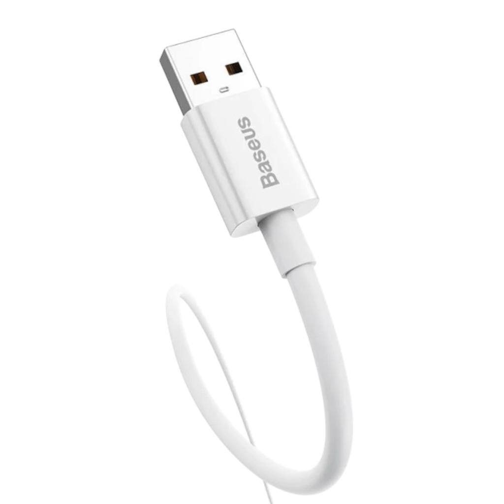 Кабелі та адаптери Baseus Кабель Superior Series Fast Charging Data Cable USB to Type-C 100W 0,25m. Moon White P10320102214-00