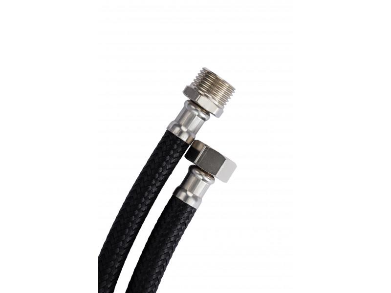 Гнучка підводка AQUASTRONG NYLON Гнучка підводка 60см. для води 1/2х1/2 вз AS12060