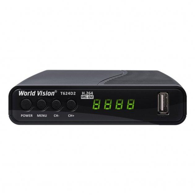 T2 Тюнери WorldVision T2 Цифровой HD тюнер T624D2