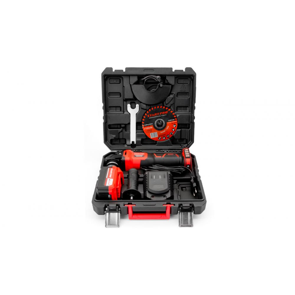 УШМ (аккумуляторные) START PRO УШМ аккумулятор. 5A/h 21V SAG2-21/2B BRUSHLESS