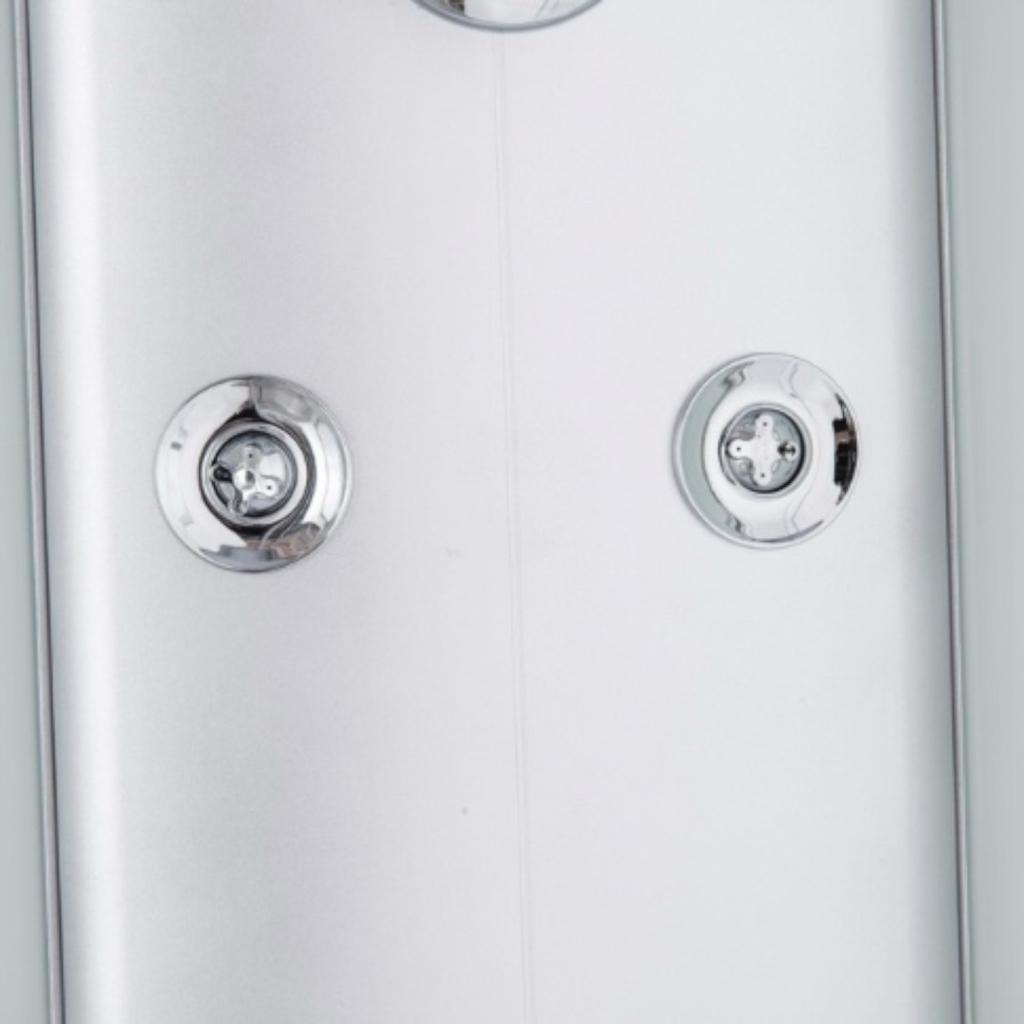Душові бокси MIXXUS STRONG SBH01-90x90x215-FB SATIN Душовий бокс з гідромасажем 90*90мм. (високий піддон) (MI6888)