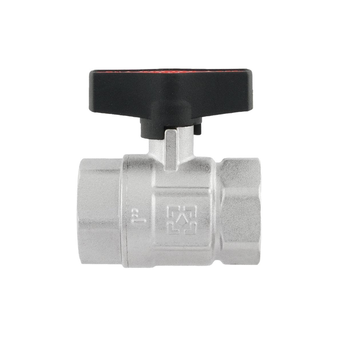 Краны серии Gold Raftec GOLD Кран шаровой DN25 PN50 (1) В/В черная бабочка GRDV031