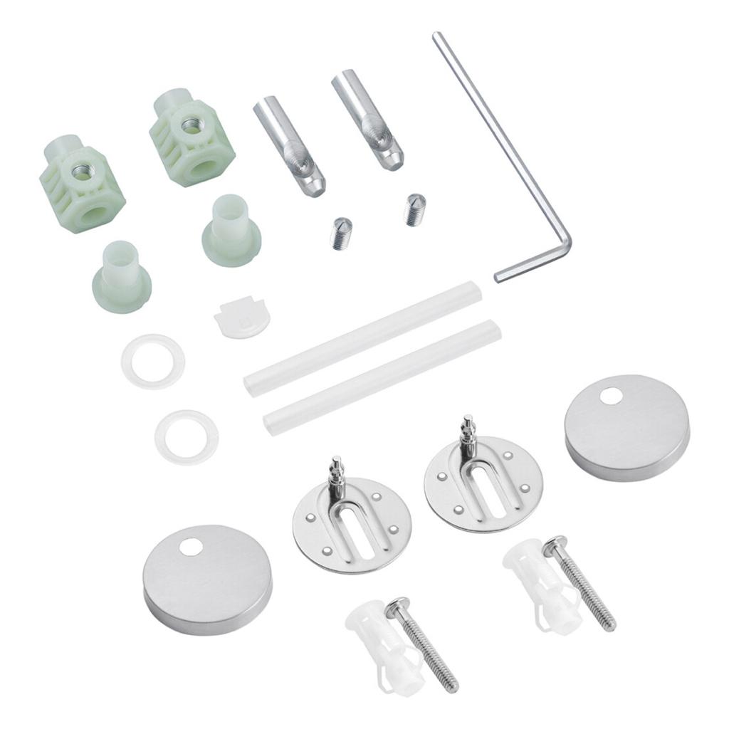 Инсталяции GROHE Solido 3 в 1 3884966Q Інсталяція +  Унітаз безобідковий Kroner Eifel WHI493436 TORNADO з сидінням Slim Duroplast / Soft-close / Quick relase KE493436WHIT (3884966KE493436T)