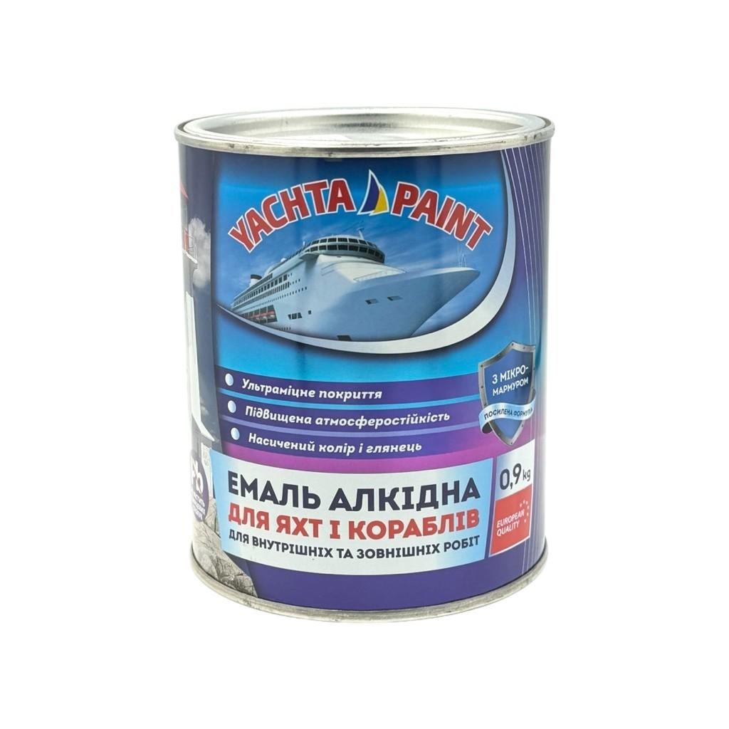 Эмаль ПФ-115 YACHTA PAINT Эмаль алкидная ПФ-115 0,9 кг. (СВЕТЛО-СЕРАЯ)