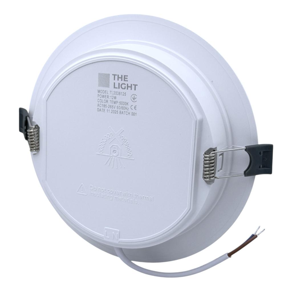 LED-Світильники (вбудовані) The Light LED-Світильник вбудований 12W 5000K 1200Lm TL2036125