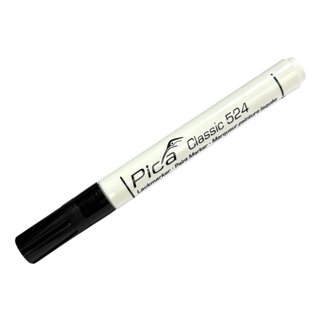 Маркери Pica Classic 524/46 Рідкий промисловий маркер Industry Paint Marker, чорний