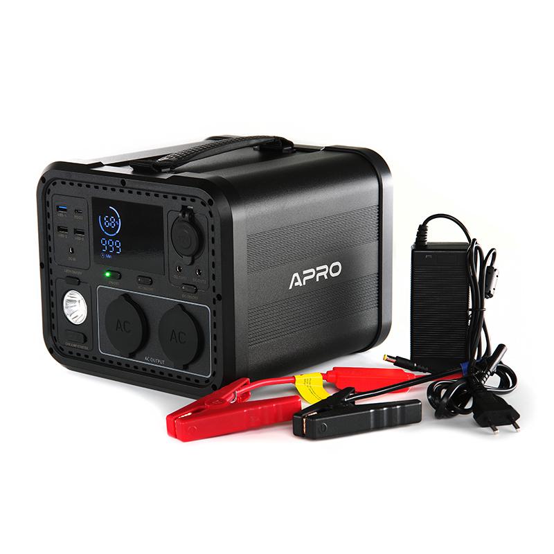 Портативные зарядные станции APRO PS-60 Портативная зарядная станция 220В 600Вт. (592Вт-час) 852052