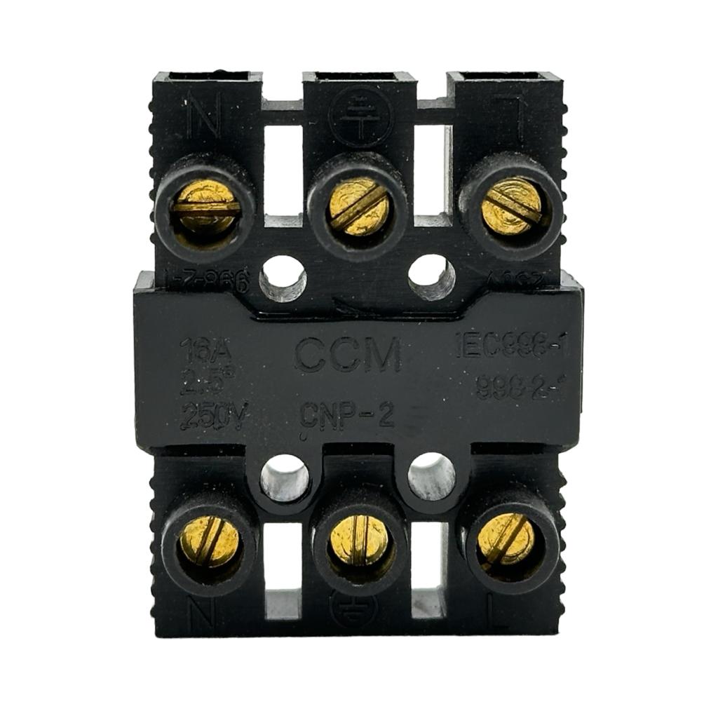 Клемные колодки RightHausen Клеммная колодка разборная 3P 4mm
