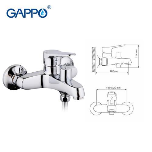 Змішувачі для ванної GAPPO G3236 (VANTTO) Змішувач для ванни