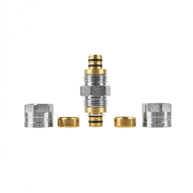 Push-фітінги для Pex труб Raftec З'єднання різьбове G3/4''x15 для трубок PTS3415