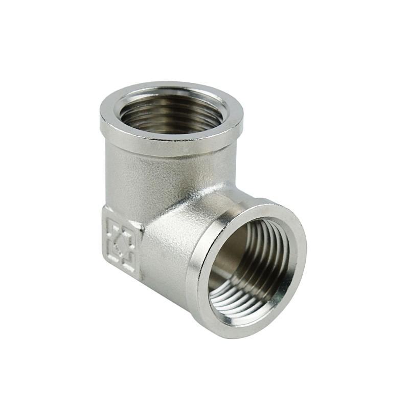 Фітінги різьбові нікельовані Nickel Raftec Кут 20 (3/4) ВВ нікель U02