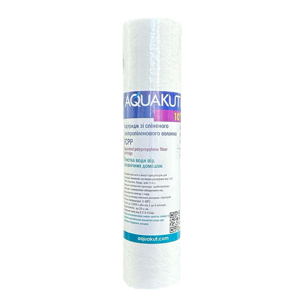 Фільтри і комплектуючі Aquakut Картридж поліпропіленовий (5 мкм) FCPP BB10 4*10 21317