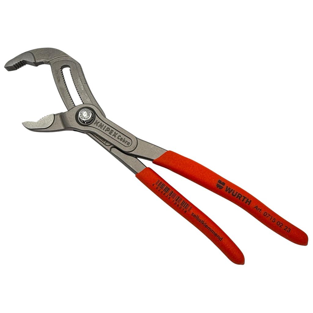Ключі трубні WURTH Кліщі трубні сантехнічні COBRA 250мм. 07150223